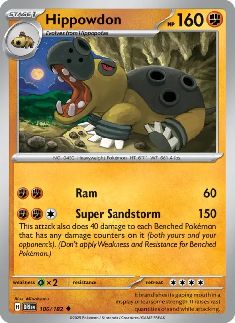 Hippowdon [Ram | Super Sandstorm]