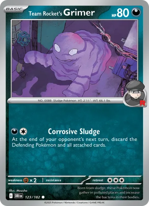 Team Rocket's Grimer [Corrosive Sludge]