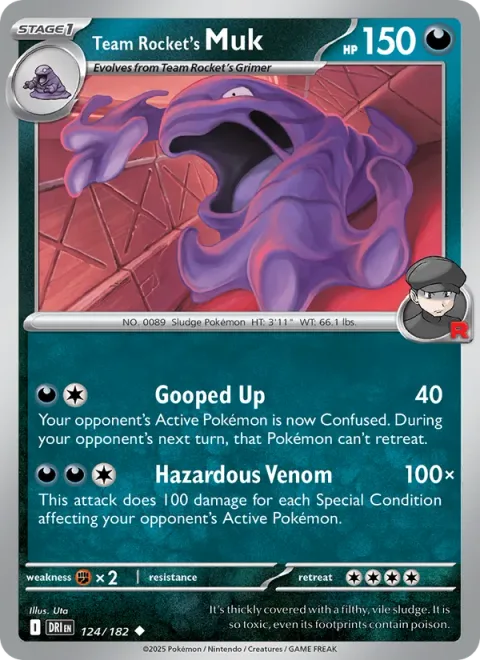 Team Rocket's Muk [Gooped Up | Hazardous Venom]
