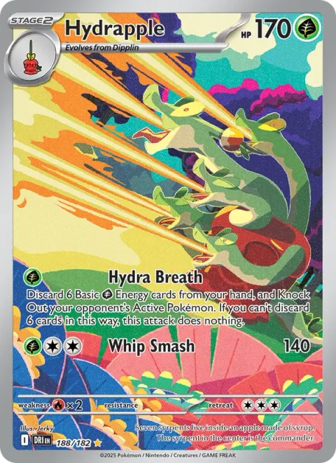 Hydrapple [Hydra Breath | Whip Smash]