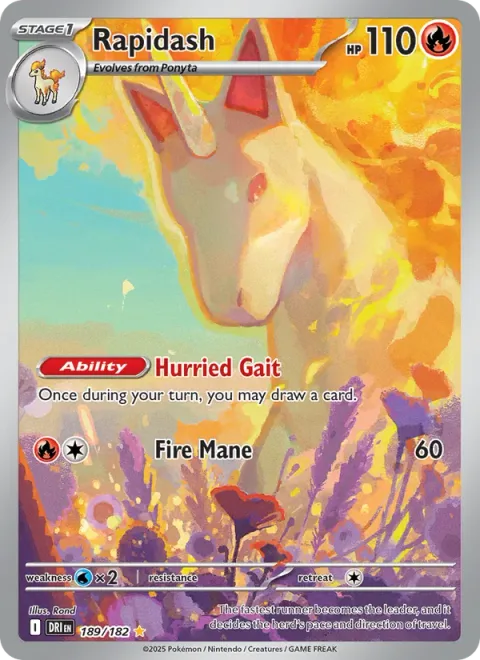 Rapidash [Hurried Gait | Fire Mane]