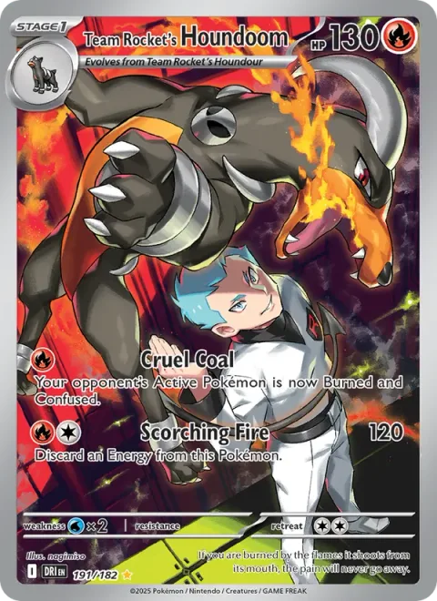 Team Rocket's Houndoom [Cruel Coal | Scorching Fire]