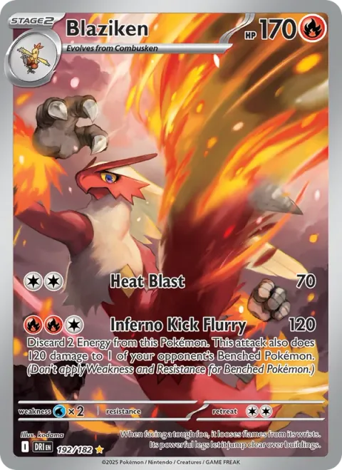 Blaziken [Heat Blast | Inferno Kick Flurry]
