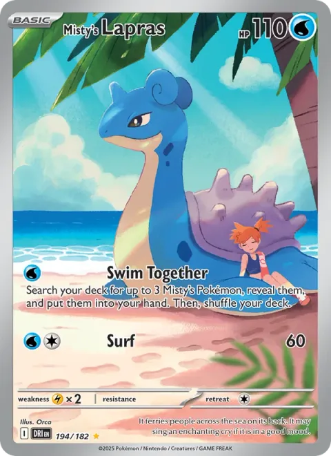 Misty's Lapras [Swim Together | Surf]