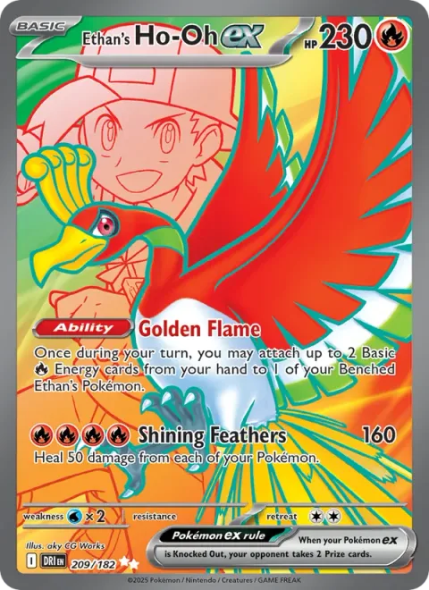 Ethan's Ho-Oh ex [Golden Flame | Shining Feathers]
