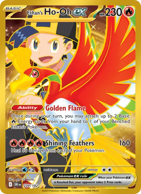 Ethan's Ho-Oh ex [Golden Flame | Shining Feathers]