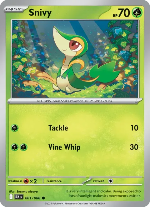 Snivy [Tackle | Vine Whip | SV]