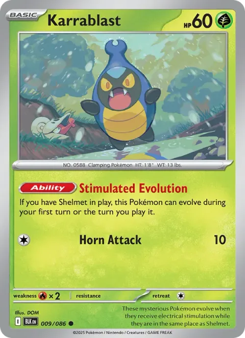 Karrablast [Stimulated Evolution | Horn Attack]