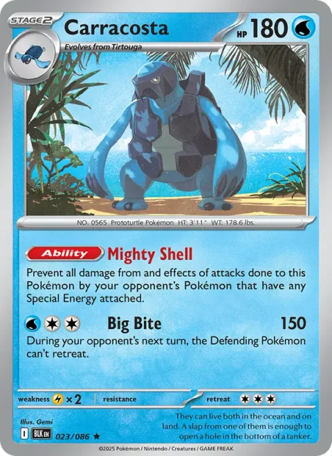 Carracosta [Mighty Shell | Big Bite]