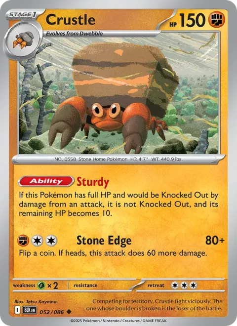 Crustle [Sturdy | Stone Edge | SV]