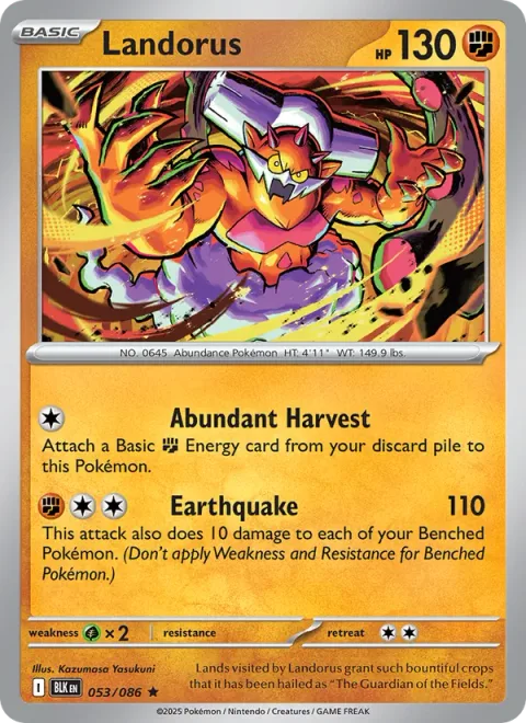 Landorus [Abundant Harvest | Earthquake]