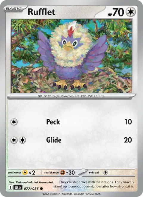 Rufflet [Peck | Glide]