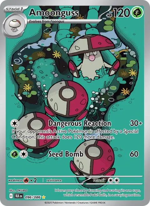 Amoonguss [Dangerous Reaction | Seed Bomb]