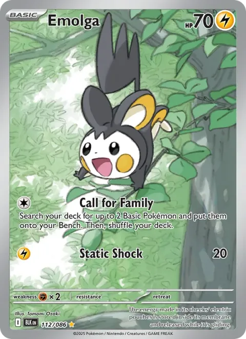 Emolga [Call for Family | Static Shock | SV]