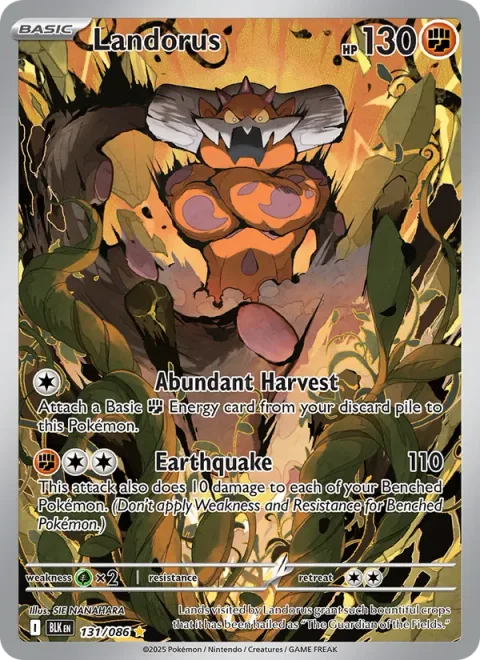 Landorus [Abundant Harvest | Earthquake]