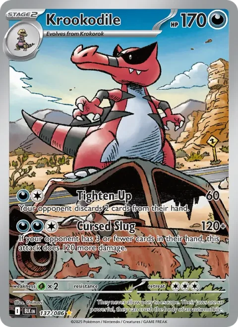 Krookodile [Tighten Up | Cursed Slug]