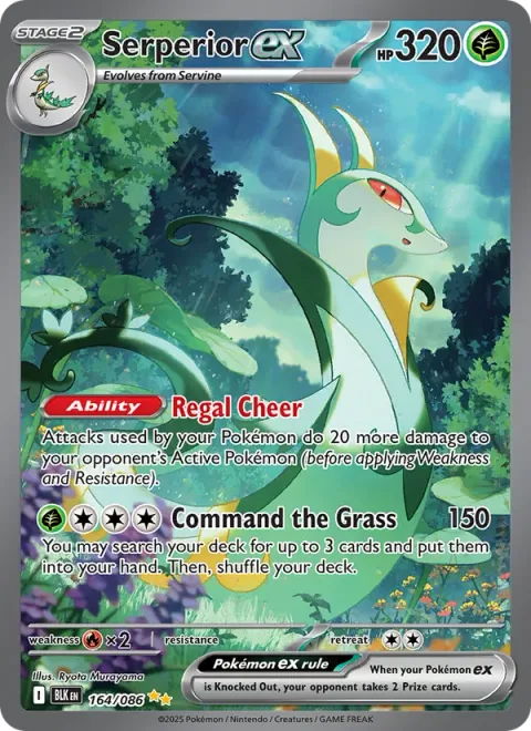 Serperior ex [Regal Cheer | Command the Grass]