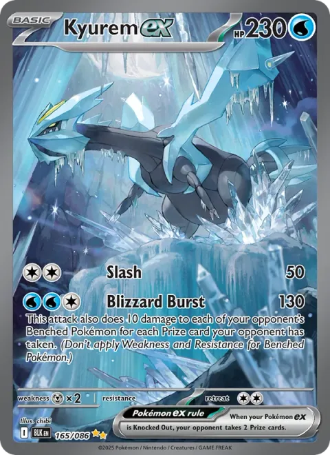 Kyurem ex [Slash | Blizzard Burst]