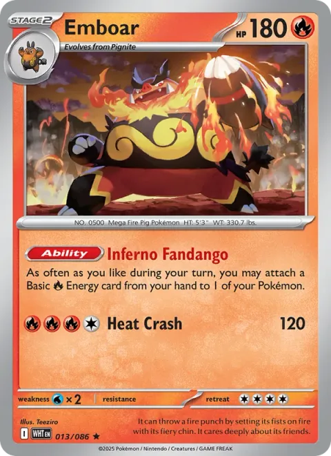 Emboar [Inferno Fandango | Heat Crash | SV]