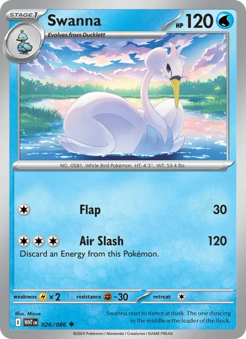 Swanna [Flap | Air Slash]