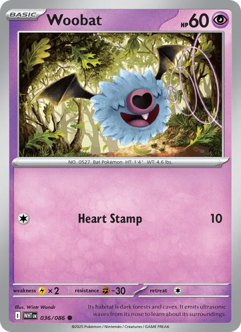 Woobat [Heart Stamp]