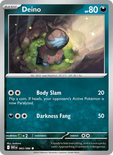Deino [Body Slam | Darkness Fang]