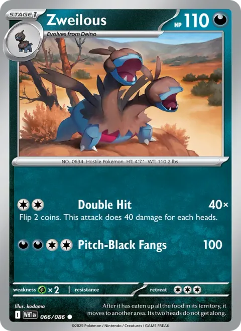 Zweilous [Double Hit | Pitch-Black Fangs]