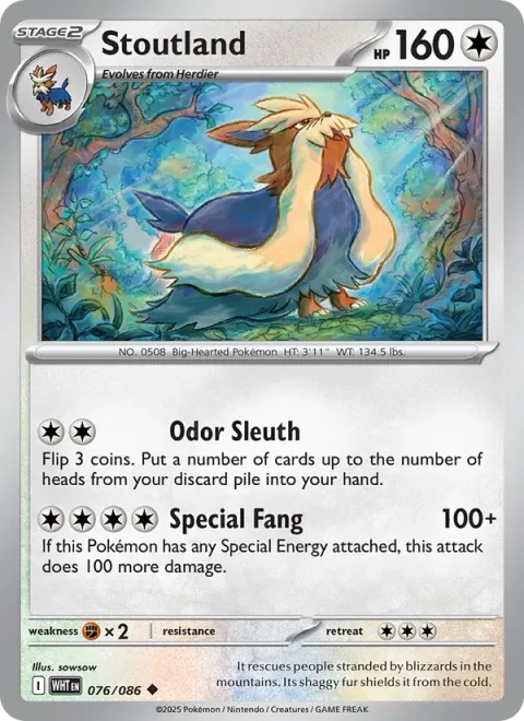 Stoutland [Odor Sleuth | Special Fang]