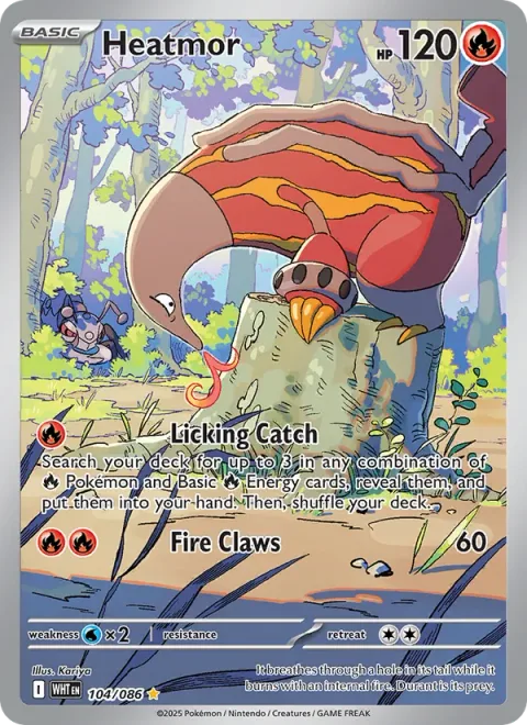 Heatmor [Licking Catch | Fire Claws]