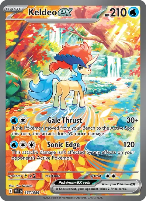 Keldeo ex [Gale Thrust | Sonic Edge]