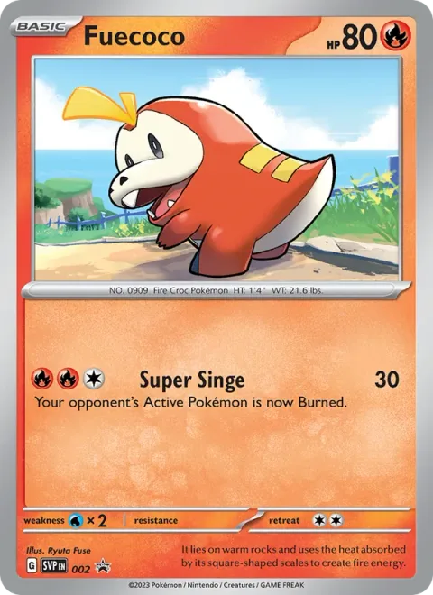 Fuecoco [Super Singe]