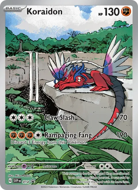 Koraidon [Claw Slash | Rampaging Fang]