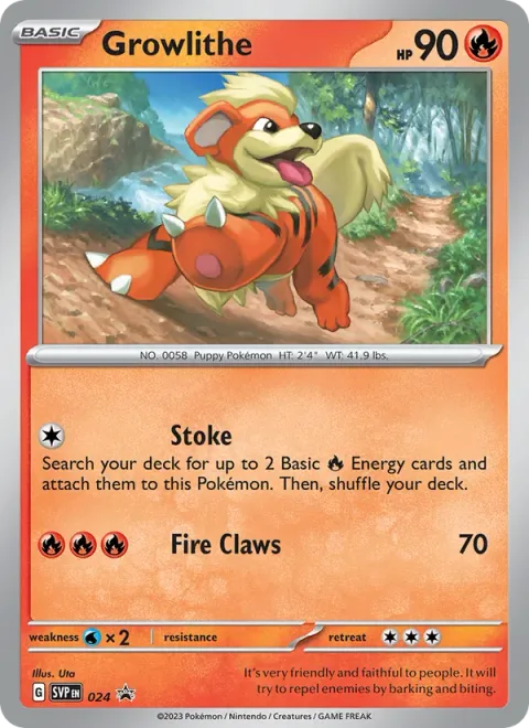 Growlithe [Stoke | Fire Claws]