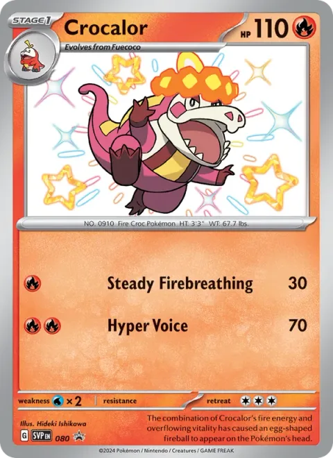 Crocalor [Steady Firebreathing | Hyper Voice]