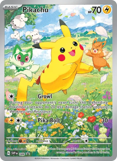 Pikachu [Growl | Pika Bolt]