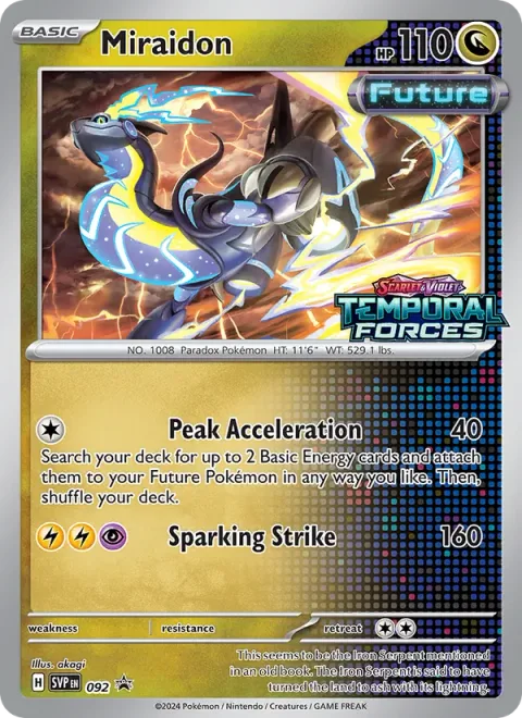 Miraidon [Peak Acceleration | Sparking Strike]