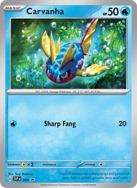 Carvanha [Sharp Fang]