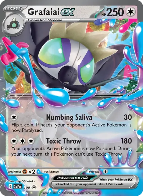 Grafaiai ex [Stun Saliva | Toxic Throw]
