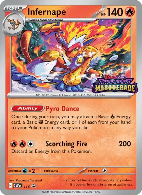 Infernape [Pyro Dance | Scorching Fire]