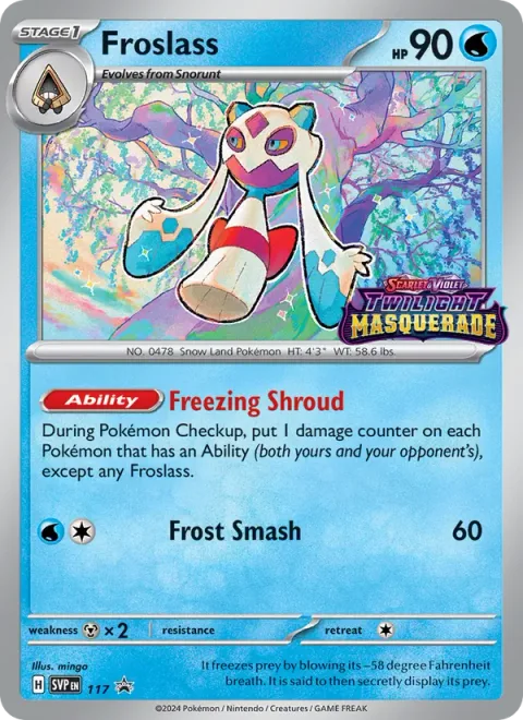 Froslass [Freezing Shroud | Frost Smash]
