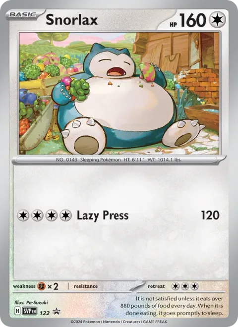 Snorlax [Lazy Press]