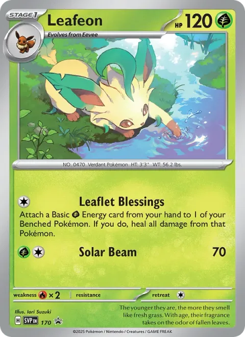 Leafeon [Leaflet Blessings | Solar Beam]