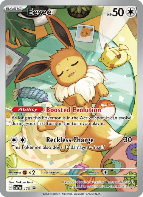 Eevee [Boosted Evolution | Reckless Charge]