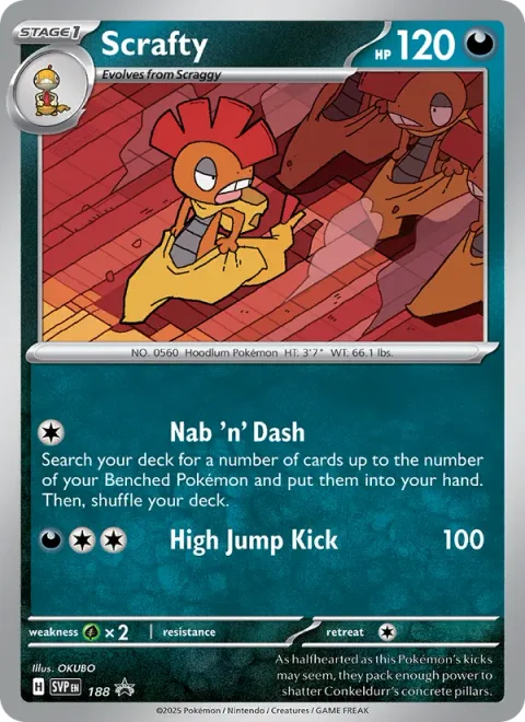 Scrafty [Nab 'n' Dash | High Jump Kick]