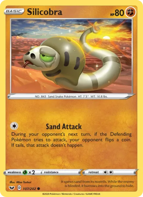 Silicobra [Sand Attack]