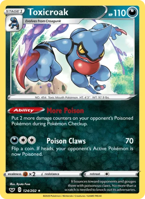 Toxicroak [More Poison | Poison Claws]