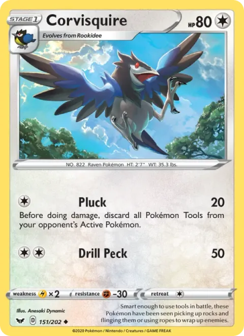 Corvisquire [Pluck | Drill Peck]