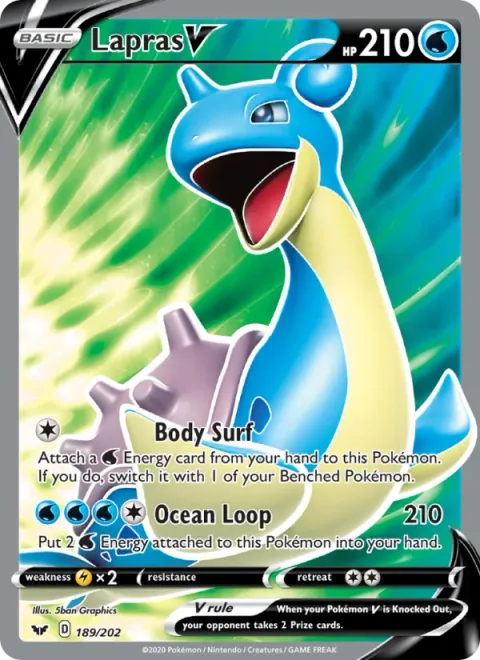 Lapras V [Body Surf | Ocean Loop]