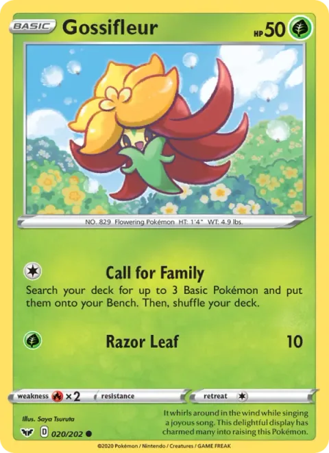 Gossifleur [Call for Family | Razor Leaf]