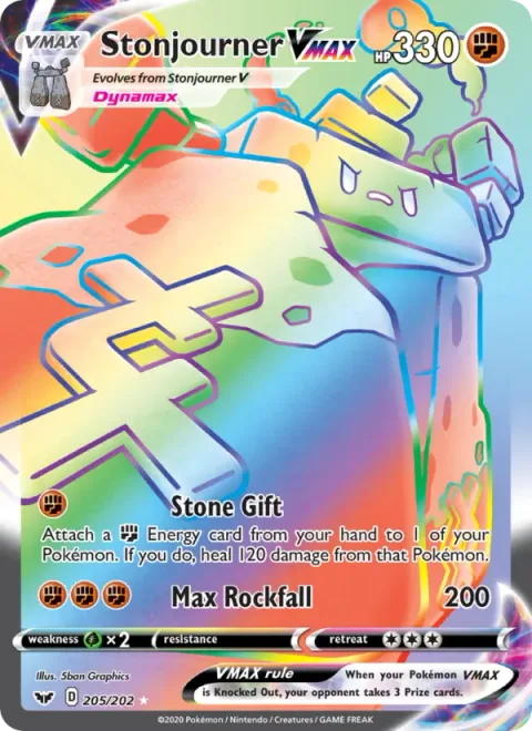Stonjourner VMAX [Stone Gift | Max Rockfall]